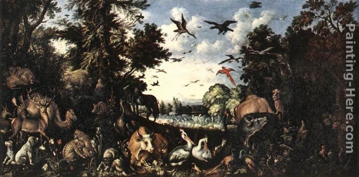 Roelandt Jacobsz Savery The Paradise